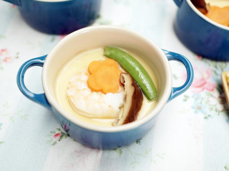 超完美滑嫩日式茶碗蒸的做法