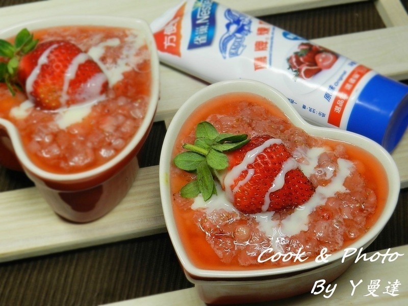 草莓米布丁~草莓就爱鹰牌炼奶的做法