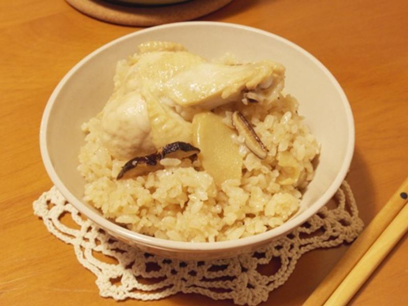 天冷了~~来锅麻油香菇鸡肉饭吧!!的做法