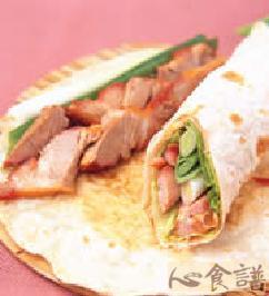 叉烧捲饼的做法