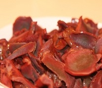 卤鸭肫肝的做法