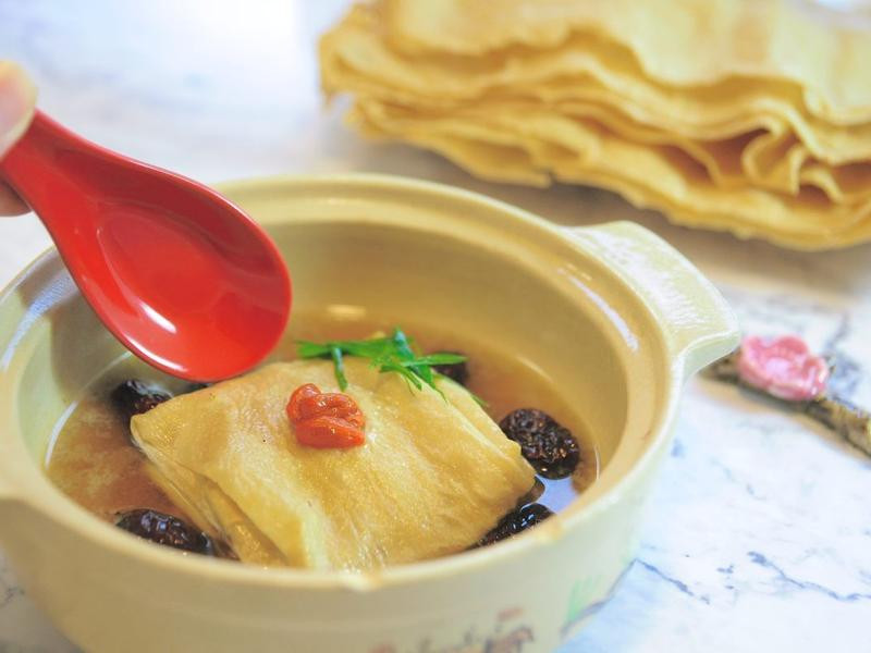 药膳豆皮的做法