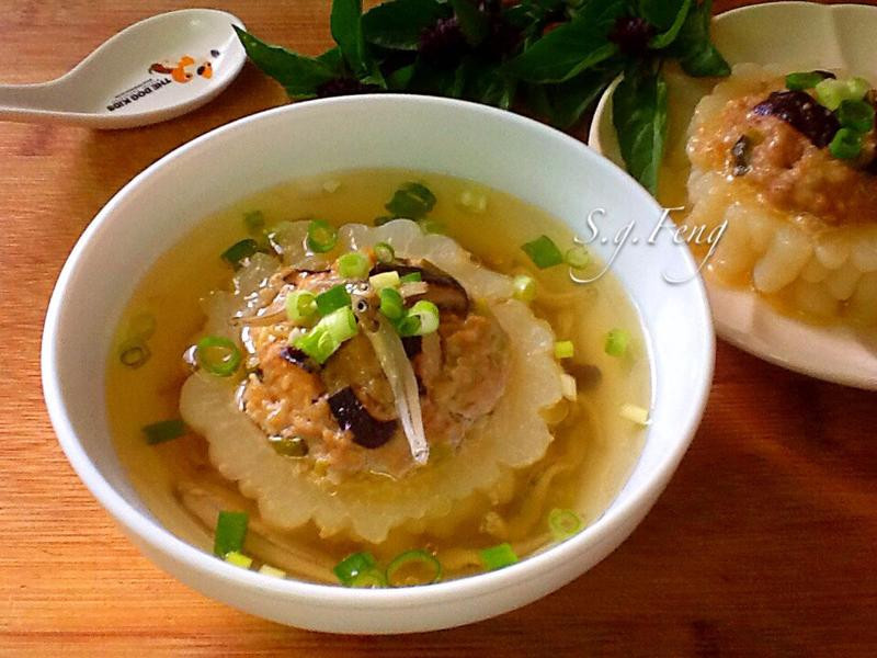 苦瓜封豆豉小鱼干汤的做法