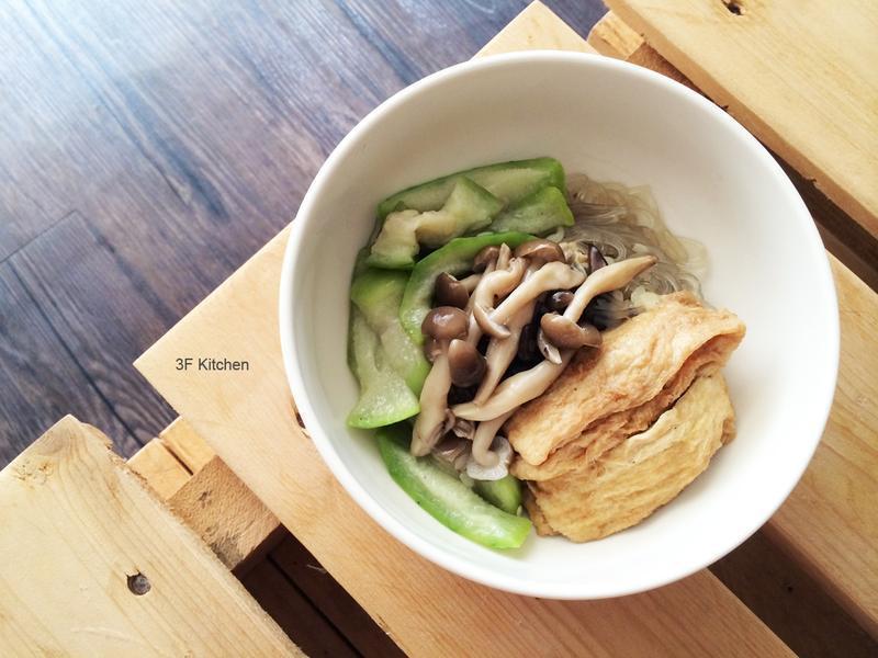 丝瓜豆皮粉丝的做法