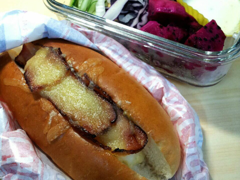 ?肥肥舒的女王早餐?培根薯薯起士堡的做法