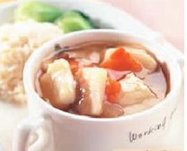 鱼片烩饭的做法