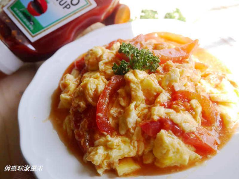 蕃茄炒蛋?滑蛋升级版的做法