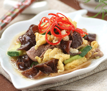 合炒木须肉的做法