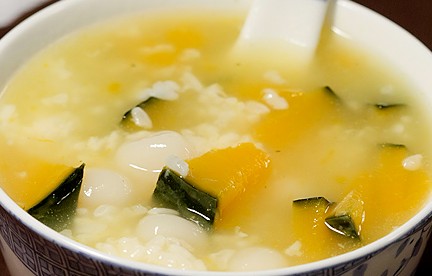 小南瓜酒酿小汤圆的做法