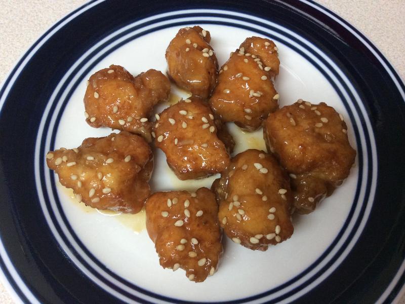 美味橙汁鸡的做法