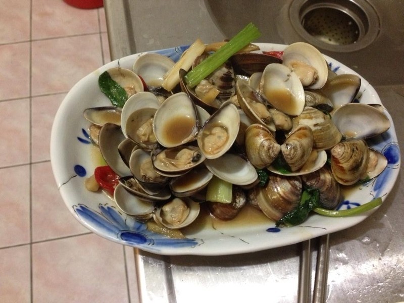 *annalilymami料理*-九层塔炒蛤蜊的做法