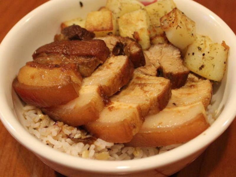 梅香白酒五花肉的做法