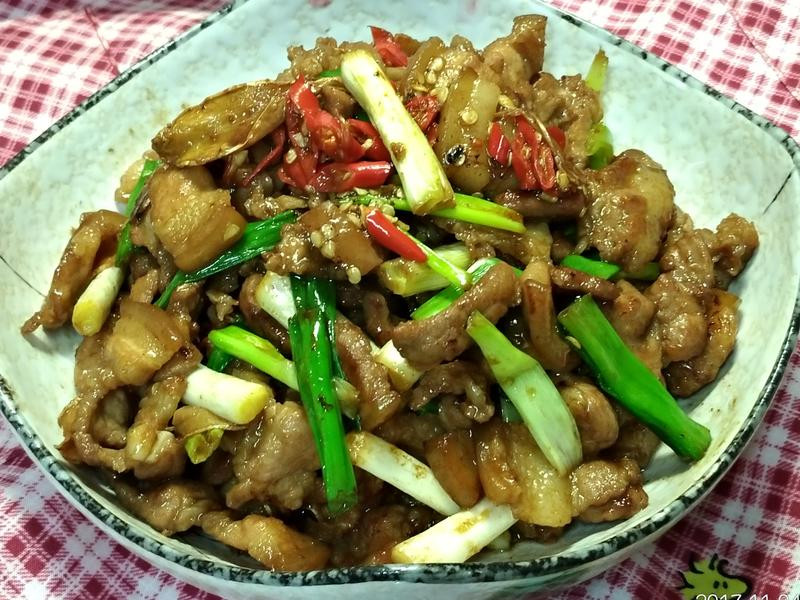 酱爆五花肉的做法