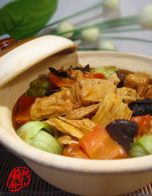 五福临门煲的做法