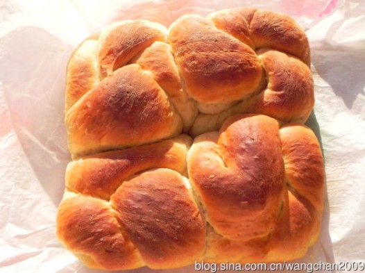 麦香老式面包的做法