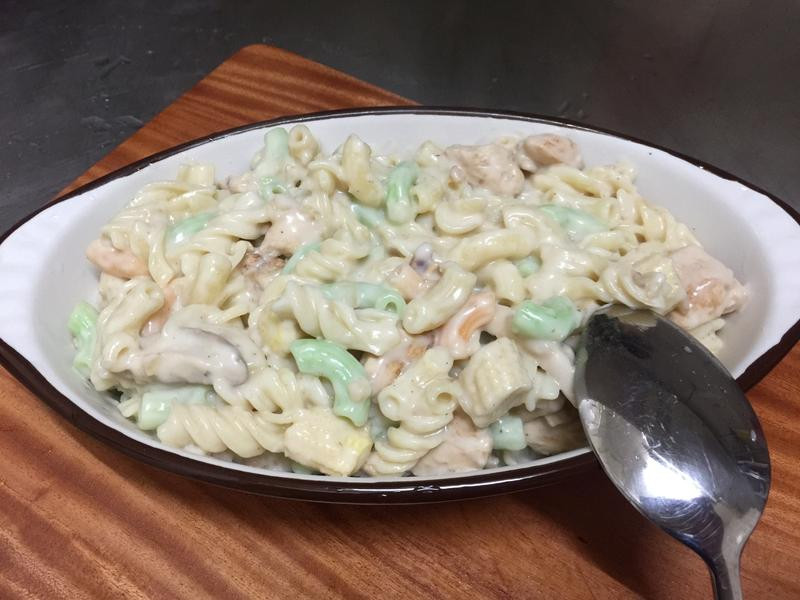 白酱义大利面的做法