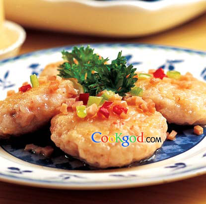 水晶虾饼的做法