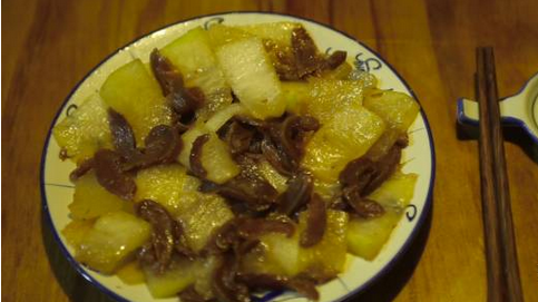 潮汕菜脯焖冬瓜的做法