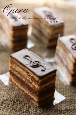 歌剧院蛋糕 -- Opera的做法