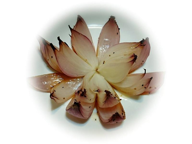 烤洋葱花的做法