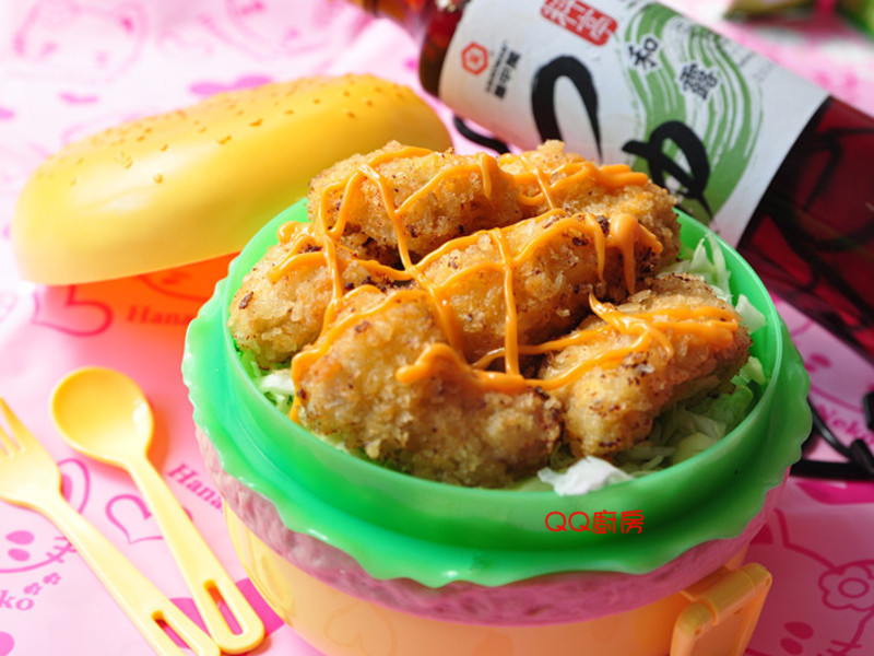 迷迭香一口猪排的做法