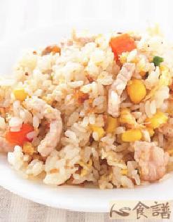 肉丝蛋炒饭的做法