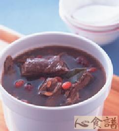 药膳煲羊排骨的做法