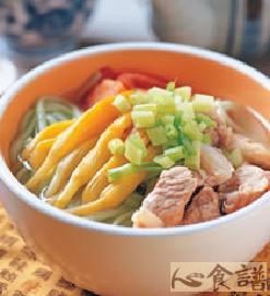 养生排骨面的做法