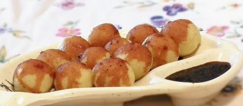 烤照烧土豆球的做法