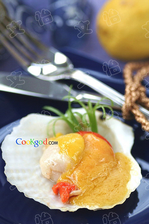 酥香烤扇贝的做法