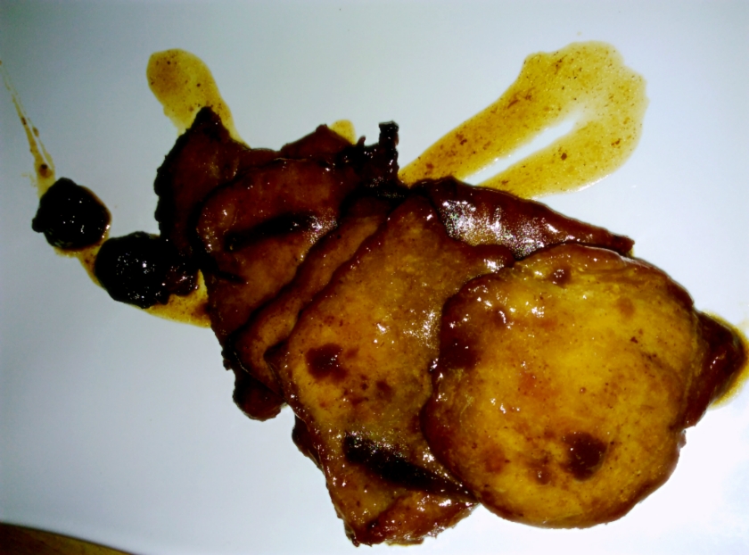 甜甘桔香煎猪扒肉的做法