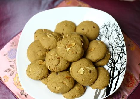 红糖杏仁奇普的做法