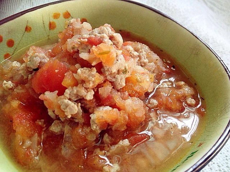 副食品。义大利番茄肉酱的做法