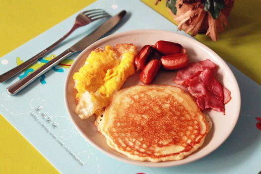 松软美式煎饼的做法