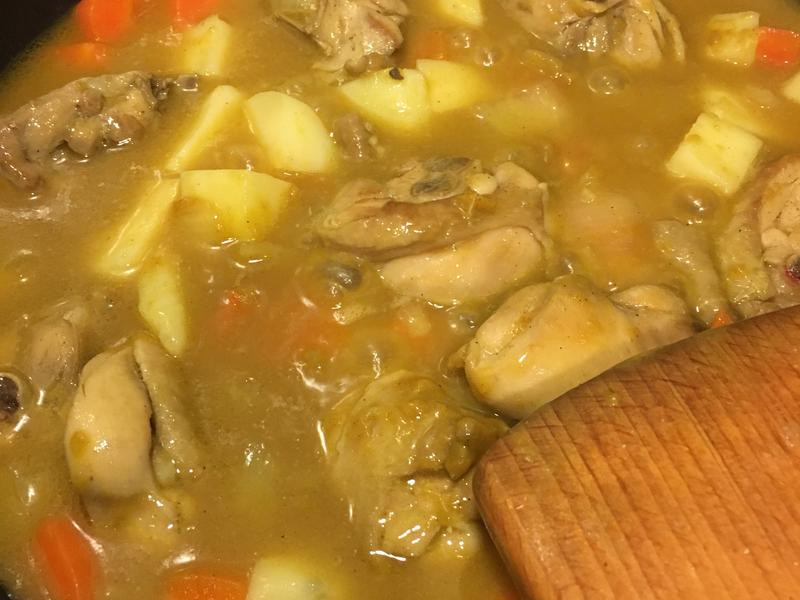 香浓咖喱鸡的做法