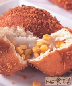 黄金玉米面包的做法