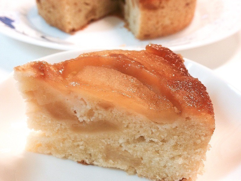 焦糖奶油苹果蛋糕的做法