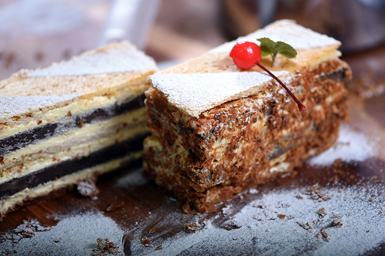 拿破仑千层蛋糕的做法