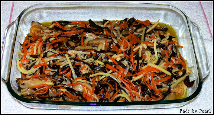 五柳烩腐皮的做法