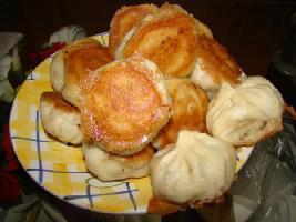 萝卜馅的水煎包的做法