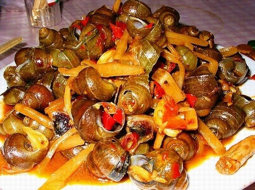 生炒田螺的做法