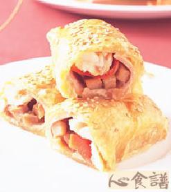 酥皮龙虾卷的做法