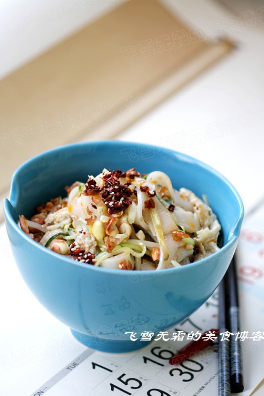 黄瓜凉皮的做法