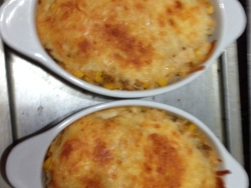 【宝妈妈】爱的料理。快速上桌焗烤饭的做法