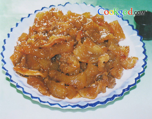 虾子蹄筋的做法