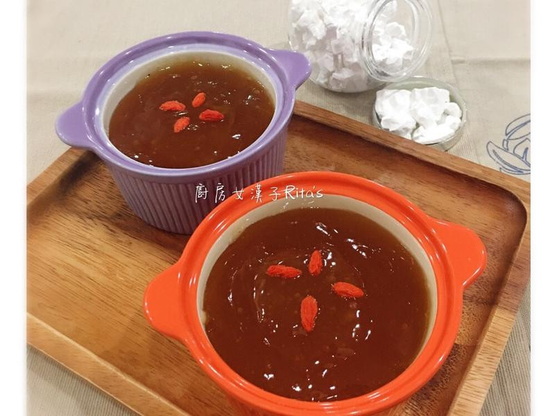 葛粉去热解毒甜品的做法