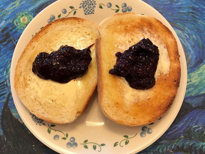 奇亚籽蓝莓果酱的做法