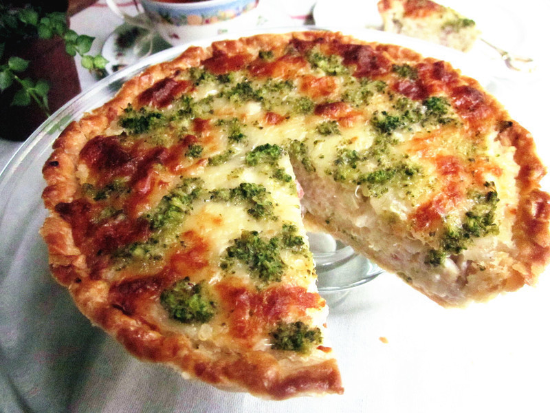 法式白酱野菇藜麦派的做法