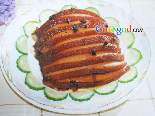 走油豆豉扣肉的做法