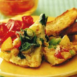 菠菜马铃薯煎蛋饼的做法